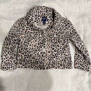 GAP Kids | Leopard Denim Jacket | 3T